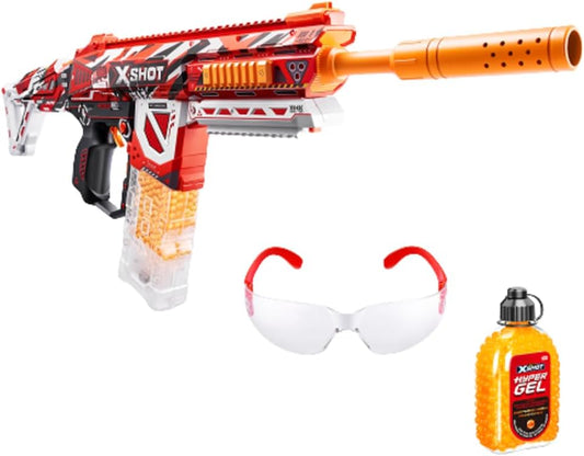 Hyper Gel HPG-700 Blaster, Semi and Fully Automatic Gel Blaster & 20,000 Hyper Gel Pellets, 700 Capacity Mag, Eyewear, Ages 14 & up by