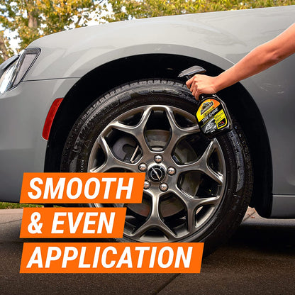 Car Tire Shine, One-Step Tire Shine Spray for Precise, Even Shine and Minimal Overspray - 2 Count