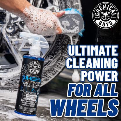 CLD_203_16 Signature Series Wheel Cleaner, Formated for All Gloss Finishes, Safe for Cars, Trucks, Suvs, Motorcycles, Rvs & More 16 Fl Oz