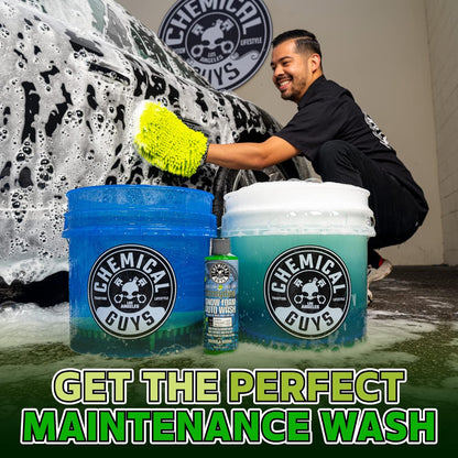 CWS 110 64 Honeydew Snow Foam Car Wash Soap (Works with Cannons, Foam Guns or Bucket Washes) Safe for Trucks, Motorcycles, Rvs & More, 64 Fl Oz (Half Gallon), Honeydew Scent